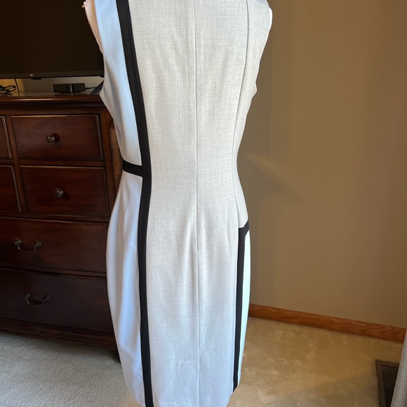 Calvin Klein Geometric Sheath Dress - Picture 3 of 6